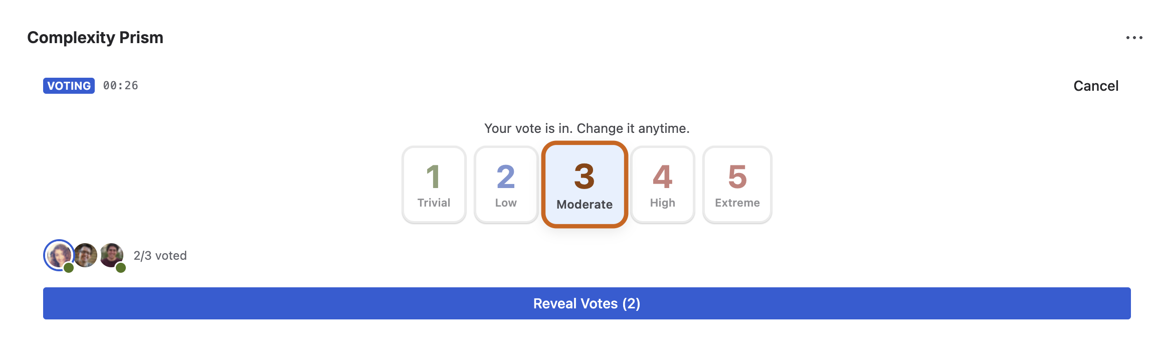 Complexity Prism screenshot